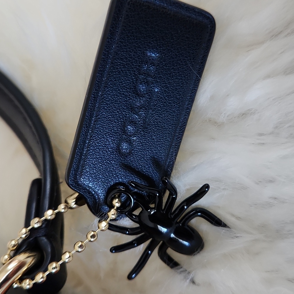 New Coach Pumpkin & Ghost Mini Jamie Signature Halloween Crossbody Bag 🎃👻 - Picture 3 of 15